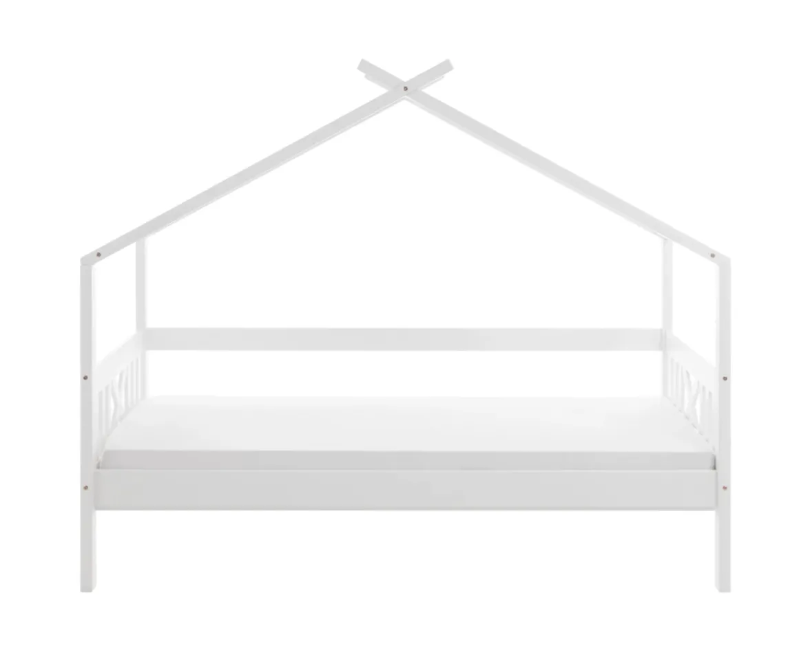 Kinderbed Suza Inclusief Rolbodem 90 x 200 cm Wit