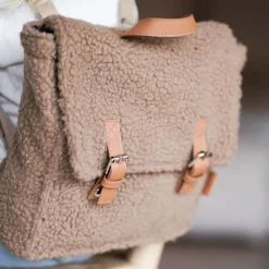 Kinderrugzak Teddy Oldschool Beige