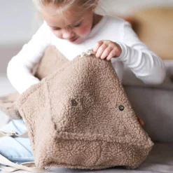 Kinderrugzak Teddy Oldschool Beige