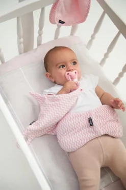 KipKep Knuffel Speendoekje Roggy Ziggy Pink