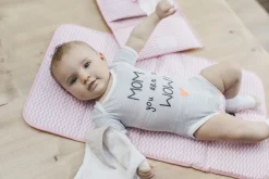 KipKep Verschoonmatje + Luieretui Napper Ziggy Pink