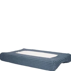 Koeka Aankleedkussenhoes Wafel Amsterdam Bluestone 45x73