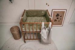 Koeka Boxkleed Wafel Amsterdam Sand/Moss 75x95