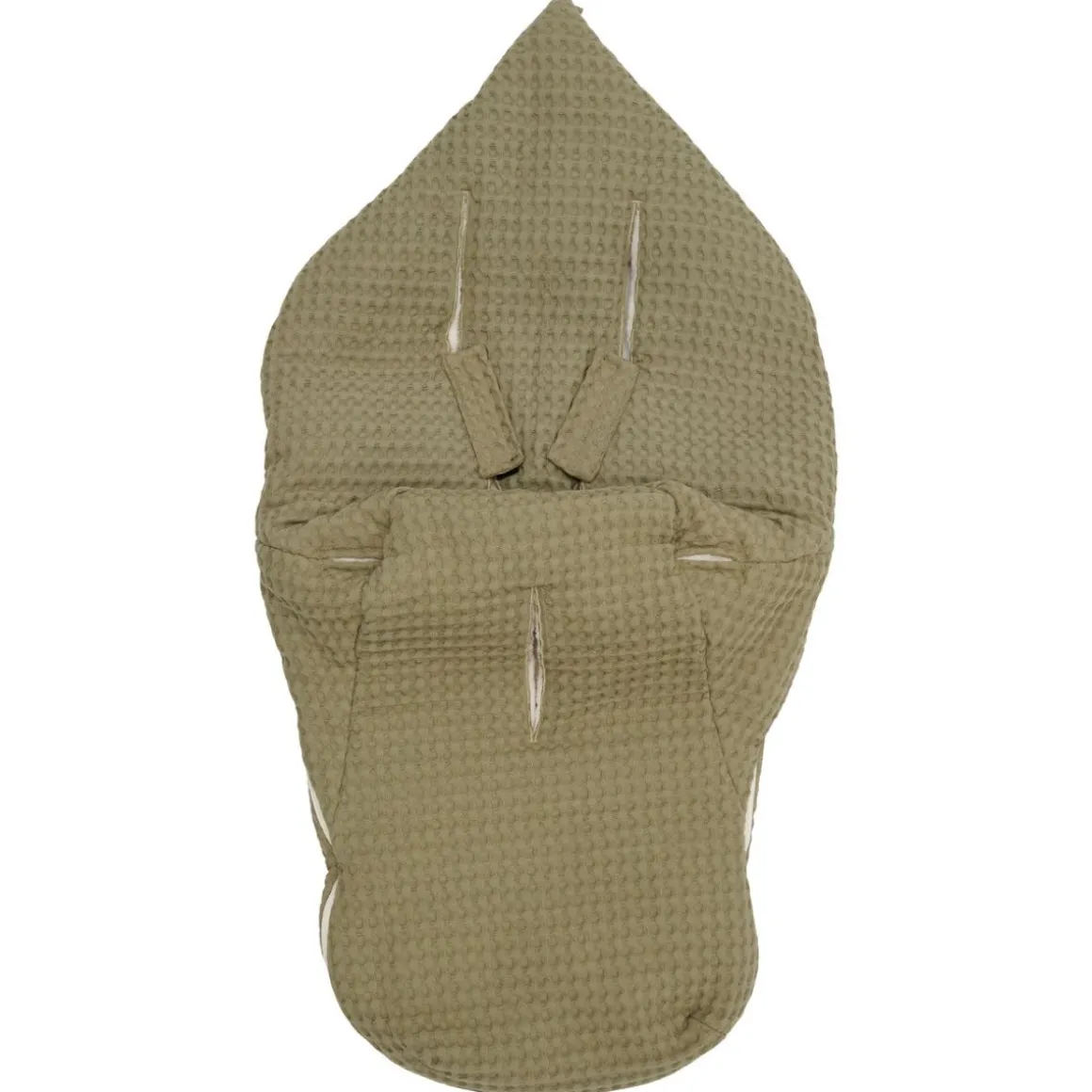 Koeka Buggy Voetenzak Wafel/Teddy Oslo Moss One Size