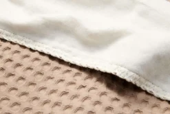 Koeka Ledikantdeken Cotton Fleece Wafel Amsterdam Caffe 100x150