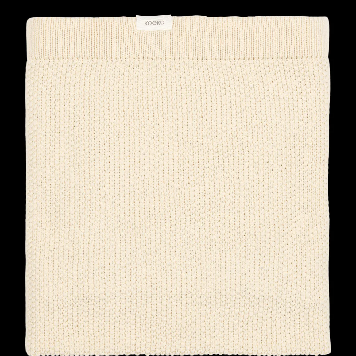 Koeka Ledikantdeken Lisbon Powder White 100x140