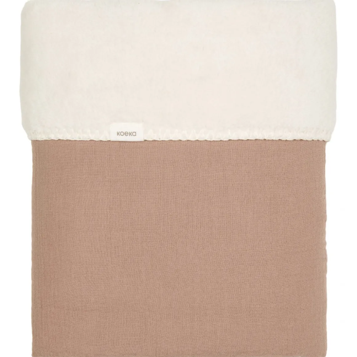 Koeka Ledikantdeken Teddy Faro Caffe 100x150cm