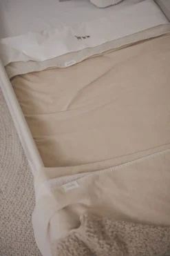 Koeka Ledikantdeken Teddy Oddi Warm White 100 x 150 cm