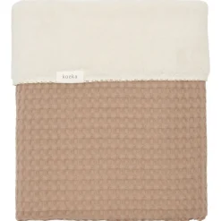 Koeka Ledikantdeken Wafel/Teddy Oslo Caffe 100x150
