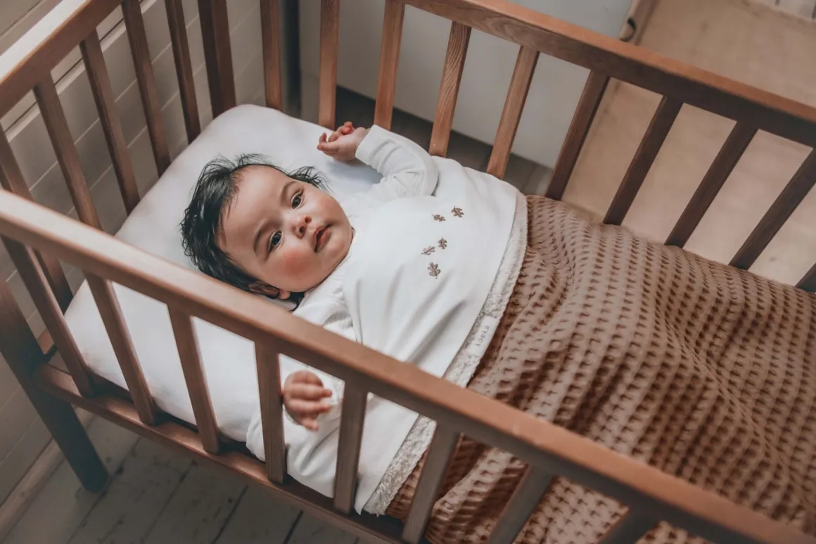 Koeka Ledikantdeken Wafel/Teddy Oslo Caffe 100x150