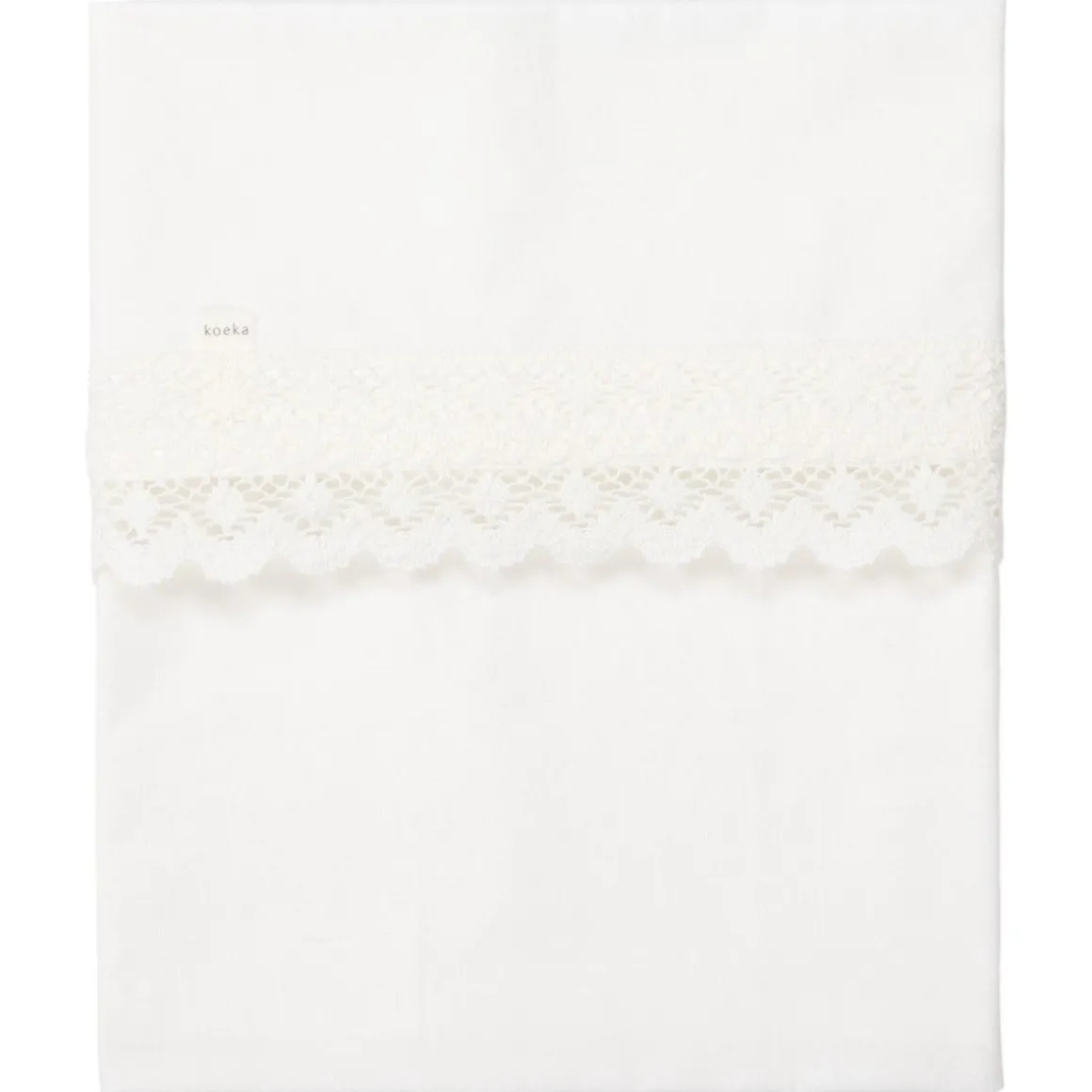 Koeka Ledikantlaken Crochet Milky 110 x 140 cm