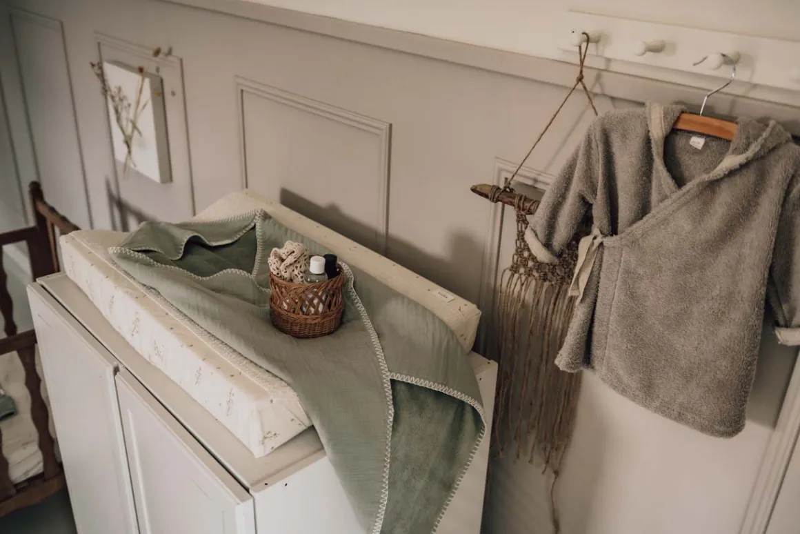 Koeka Omslagdoek Faro Sage 100x100cm