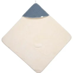 Koeka Omslagdoek Wafel/Teddy Oslo Bluestone 100x100