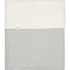 Koeka Wiegdeken Cotton Fleece Wafel Amsterdam Ocean Air 100x75