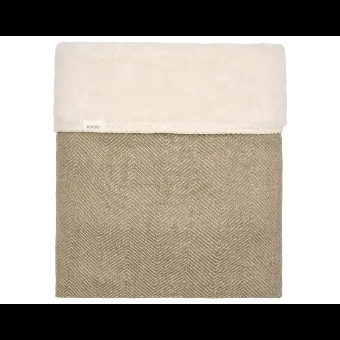 Koeka Wiegdeken Teddy Montreal Moss 75x100