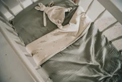 Koeka Wieglaken & Hoeslaken Set Ruffle Faro Sage One Size