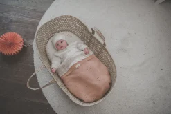 Koeka Wieglaken Ruffle Sunnyside Warm White 80 x 100 cm