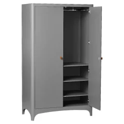 Leander Classic Kledingkast 2 Deurs Grey