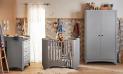 Leander Classic Kledingkast 2 Deurs Grey