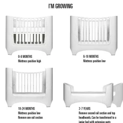 Leander Classic Ledikant White