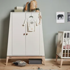 Leander Luna Kledingkast Small White Oak
