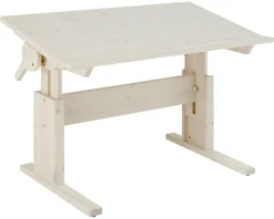 Lifetime Bureau In Hoogte En Hoek Verstelbaar White Wash
