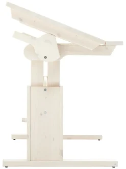 Lifetime Bureau In Hoogte En Hoek Verstelbaar White Wash