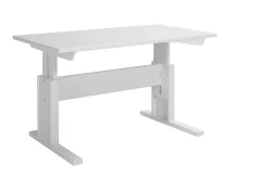 Lifetime Bureau In Hoogte Verstelbaar Wit Gelakt