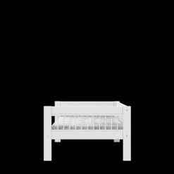 Lifetime Eenpersoonsbed Breeze Wit met Deluxe Lattenbodem