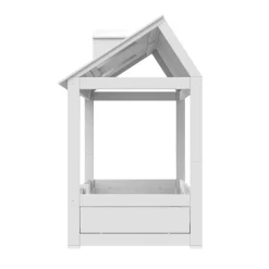 Lifetime Huisbed 2-in-1 Beach House met Deluxe Lattenbodem Wit