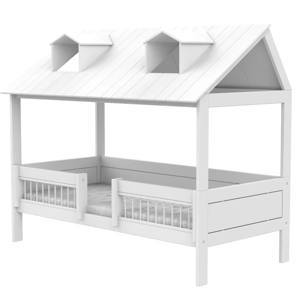 Lifetime Huisbed 2-in-1 Beach House met Standaard Lattenbodem Wit