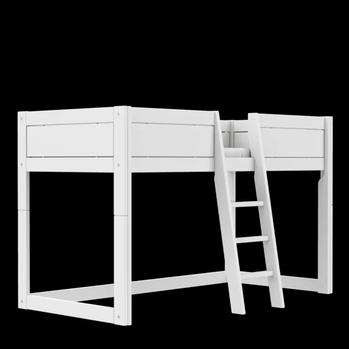 Lifetime 4-in-1 Hemelbed met Deluxe Lattenbodem Wit