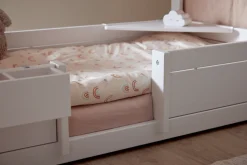 Lifetime 4-in-1 Hemelbed met Deluxe Lattenbodem Wit