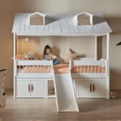 Lifetime Kajuitbed Beach House met Standaard Lattenbodem Wit