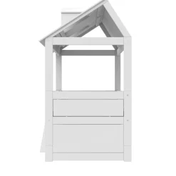 Lifetime Kajuitbed Beach House met Standaard Lattenbodem Wit