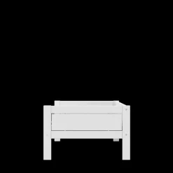 Lifetime Original Eenpersoonsbed met Deluxe Lattenbodem Wit 90x200 cm