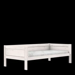 Lifetime Original Eenpersoonsbed met Standaard Lattenbodem Whitewash 90x200 cm