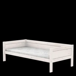Lifetime Original Eenpersoonsbed met Standaard Lattenbodem Whitewash 90x200 cm