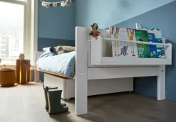 Lifetime Original Eenpersoonsbed met Standaard Lattenbodem Whitewash 90x200 cm