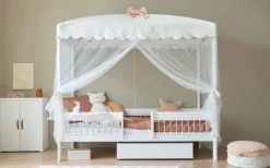 Lifetime Original Hemelbed Breeze met Standaard Lattenbodem + Hemel Cat & Bow