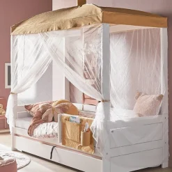 Lifetime Original Hemelbed Breeze met Standaard Lattenbodem + Hemel Honey Glow