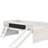 Lifetime Original Kajuitbed Climb & Slide met Deluxe Lattenbodem Whitewash