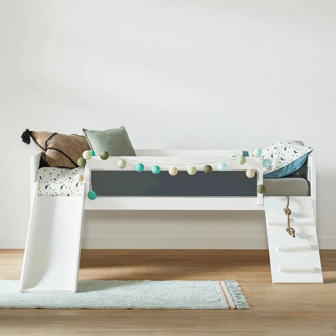 Lifetime Original Kajuitbed Climb & Slide met Deluxe Lattenbodem Wit