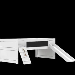 Lifetime Original Kajuitbed Climb & Slide met Standaard Lattenbodem Wit