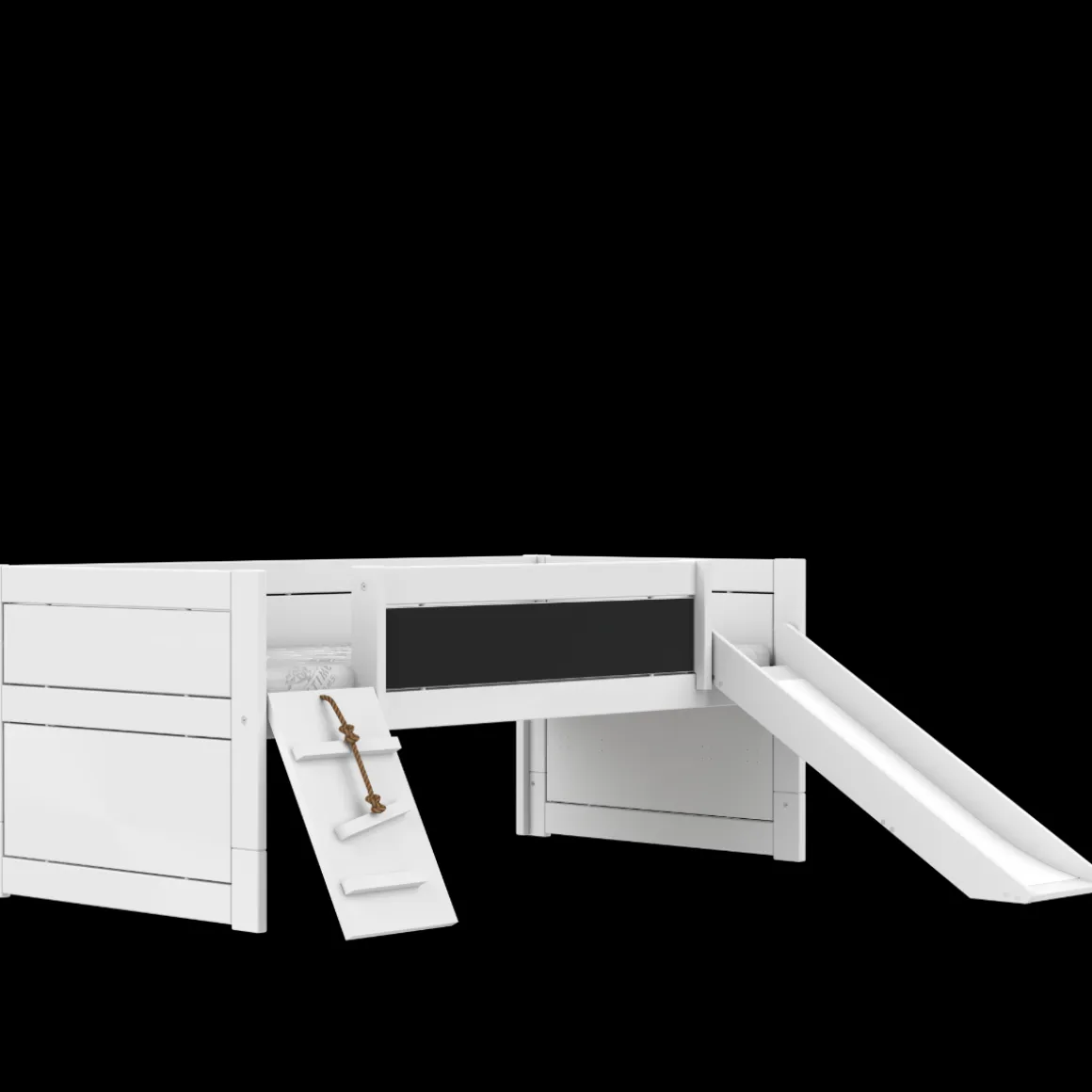 Lifetime Original Kajuitbed Climb & Slide met Standaard Lattenbodem Wit