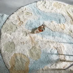 Lifetime Rond Vloerkleed Canoe Adventure/3D Tufted