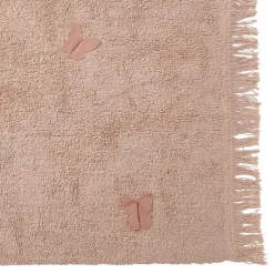 Lifetime Soft Pink Vloerkleed Butterflies / Getuft