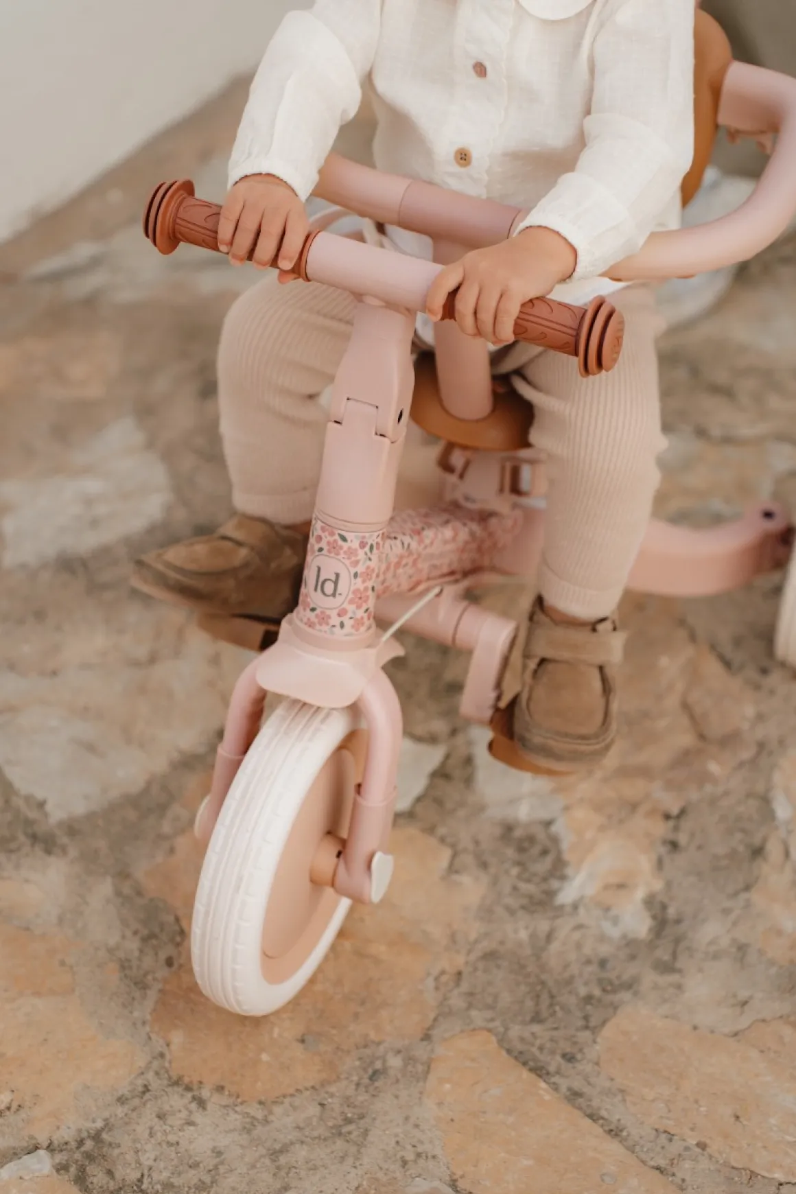 Little Dutch 4 in 1 Driewieler Pink