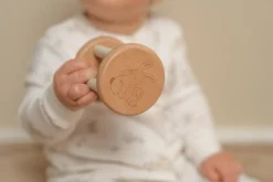 Little Dutch - Rammelaar Roller - Baby bunny FSC