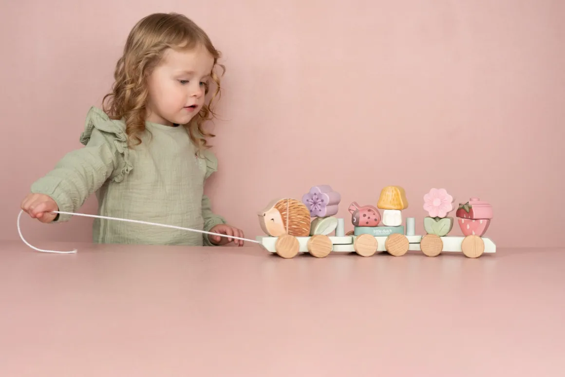 Little Dutch Blokkentrein Egel Fairy Garden FSC